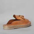 Load image into Gallery viewer, LE SANSA DOLPHIN TAN - Women - Collective Shoes
