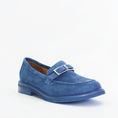 Load image into Gallery viewer, DJANGO & JULIETTE BROGANE DK DENIM - Women Loafers - Collective Shoes
