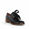 Load image into Gallery viewer, BRESLEY AVIT BLACK CROC - Women Lace Ups - Collective Shoes