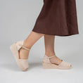 Load image into Gallery viewer, LE SANSA PANDORA BEIGE - Women Sandals - Collective Shoes