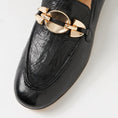 Load image into Gallery viewer, DJANGO & JULIETTE ILYSA BLACK - Women Loafers - Collective Shoes