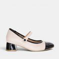 Load image into Gallery viewer, ZIERA ZILLA BLACK ALMOND PATENT