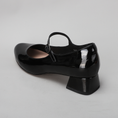 Load image into Gallery viewer, NAKED ARCHES SAUCE BLACK PATENT - Women Sandals - Collective Shoes