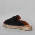 Load image into Gallery viewer, LE SANSA DOLPHIN BLACK - Women Slip On - Collective Shoes