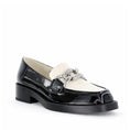 Load image into Gallery viewer, BRESLEY PLASMA BLACK BONE - Women Loafers - Collective Shoes