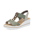 Load image into Gallery viewer, RIEKER 67498-52 GREEN - Women Sandals - Collective Shoes