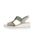 Load image into Gallery viewer, RIEKER 67498-52 GREEN - Women Sandals - Collective Shoes