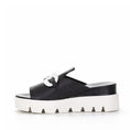 Load image into Gallery viewer, DJANGO & JULIETTE RABLISSY BLACK - Women Wedge - Collective Shoes