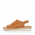 Load image into Gallery viewer, DJANGO & JULIETTE STAINS DK TAN - Women Sandals - Collective Shoes