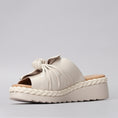 Load image into Gallery viewer, LE SANSA EUDORE CREAM - Women Slides - Collective Shoes