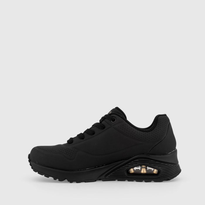 SKECHERS UNO STAND ON AIR BLACK - Women Sneakers - Collective Shoes