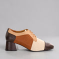 Load image into Gallery viewer, BRESLEY PEG BRANDY MULTI - Women Heels - Collective Shoes