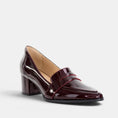 Load image into Gallery viewer, ZIERA VAMITY BURGUNDY PATENT