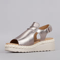 Load image into Gallery viewer, LE SANSA EMMELINE GOLD - Women Sandals - Collective Shoes