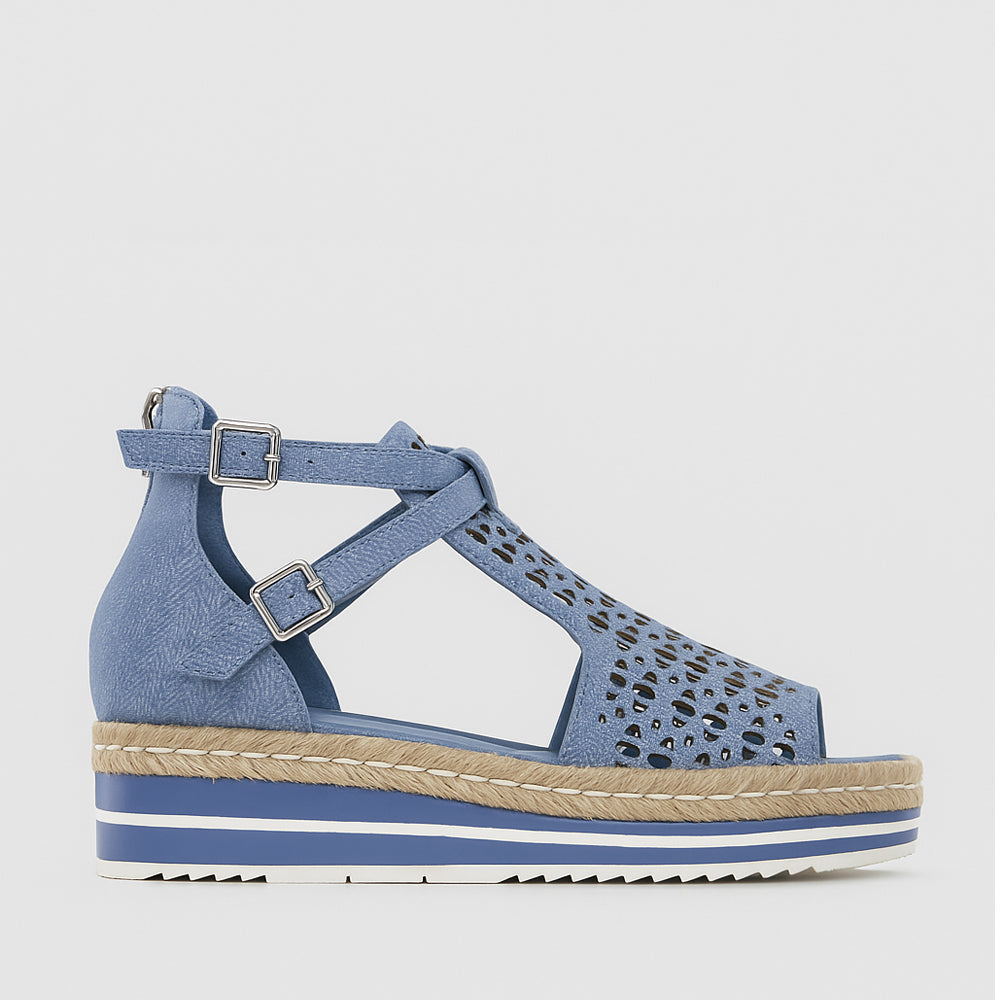 DJANGO JULIETTE ACCRA BLUE DENIM – Collective Shoes