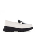 Load image into Gallery viewer, ALFIE & EVIE HITCH CREAM BLACK - Women Loafers - Collective Shoes