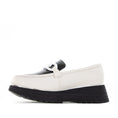 Load image into Gallery viewer, ALFIE & EVIE HITCH CREAM BLACK - Women Loafers - Collective Shoes