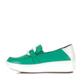 Load image into Gallery viewer, ALFIE & EVIE MOOCH GREEN - Women Slip-ons - Collective Shoes