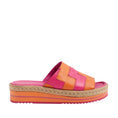 Load image into Gallery viewer, DJANGO & JULIETTE ANKITA ORANGE FUCHSIA - Women Slides - Collective Shoes
