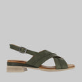 Load image into Gallery viewer, CABELLO ANYA OLIVE - Women Sandals - Collective Shoes