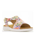 Load image into Gallery viewer, Ziera Basma Orange Floral - Women Sandals - Collective Shoes