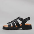 Load image into Gallery viewer, LE SANSA BEETEL BLACK - Women Sandals - Collective Shoes
