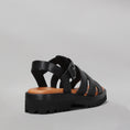 Load image into Gallery viewer, LE SANSA BEETEL BLACK - Women Sandals - Collective Shoes