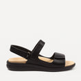 Load image into Gallery viewer, ZIERA BENJI BLACK - Women Sandals - Collective Shoes