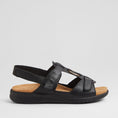 Load image into Gallery viewer, ZIERA BRISA BLACK - Women Sandals - Collective Shoes