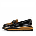 Load image into Gallery viewer, DJANGO & JULIETTE EAILA BLACK TAN - Women Loafers - Collective Shoes