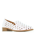 Load image into Gallery viewer, BRESLEY AQUARIUS WHITE - Women Loafers - Collective Shoes