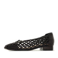 Load image into Gallery viewer, BRESLEY PLANET BLACK - Women Belle Flats - Collective Shoes