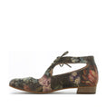 Load image into Gallery viewer, LE SANSA BOSS RED FLORAL PRINT - Women Sandals - Collective Shoes
