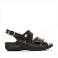 Load image into Gallery viewer, CABELLO RE391 BLACK - Women Sandals - Collective Shoes