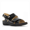 Load image into Gallery viewer, CABELLO RE391 BLACK - Women Sandals - Collective Shoes