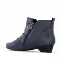 Load image into Gallery viewer, ZIERA CHRISTEL NAVY - Women Boots - Collective Shoes