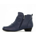 Load image into Gallery viewer, ZIERA CHRISTEL NAVY - Women Boots - Collective Shoes