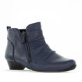Load image into Gallery viewer, ZIERA CHRISTEL NAVY - Women Boots - Collective Shoes