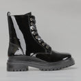 Load image into Gallery viewer, LE SANSA COOLIE BLACK PATENT - Women Boots - Collective Shoes