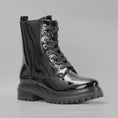 Load image into Gallery viewer, LE SANSA COOLIE BLACK PATENT - Women Boots - Collective Shoes