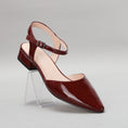 Load image into Gallery viewer, LE SANSA CORALIE MERLOT PATENT - Women Sandals - Collective Shoes