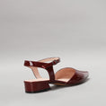 Load image into Gallery viewer, LE SANSA CORALIE MERLOT PATENT - Women Sandals - Collective Shoes