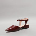Load image into Gallery viewer, LE SANSA CORALIE MERLOT PATENT - Women Sandals - Collective Shoes