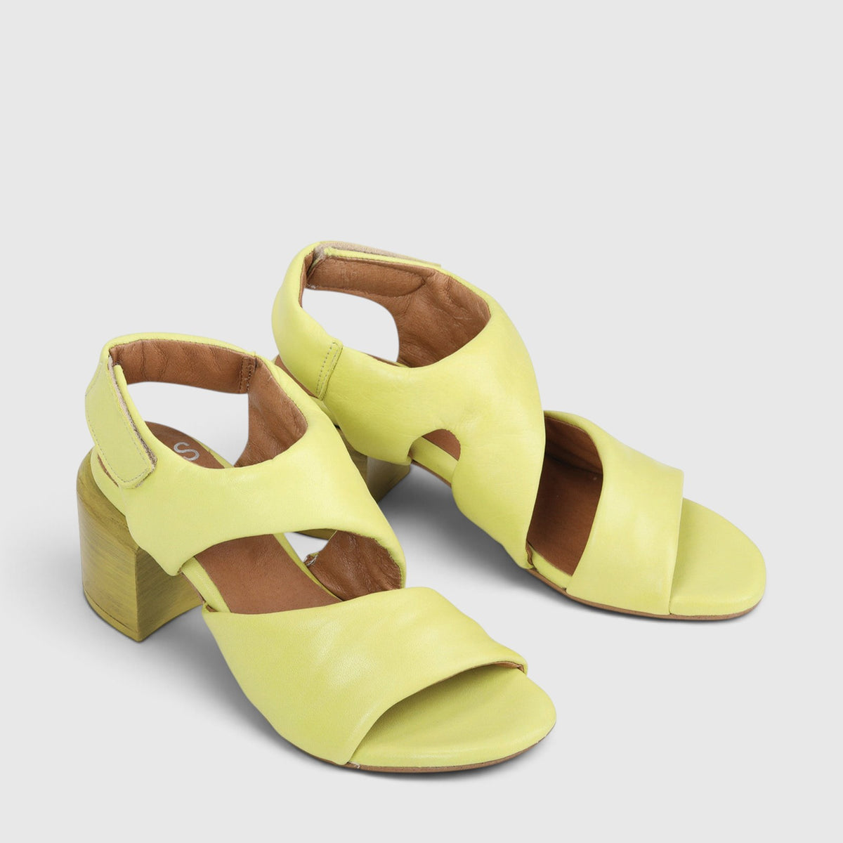 EOS CHARBEL LIME - Women Sandals - Collective Shoes