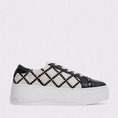 Load image into Gallery viewer, ALFIE & EVIE FRANKIE BLACK CREAM - Women sneakers - Collective Shoes