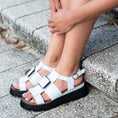 Load image into Gallery viewer, LE SANSA HINDI WHITE - Women Sandals - Collective Shoes