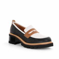 Load image into Gallery viewer, BRESLEY DELMIRA BLACK COMBO - Women Loafers - Collective Shoes