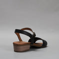 Load image into Gallery viewer, LE SANSA DELTA BLACK - Women Sandals - Collective Shoes