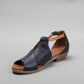Load image into Gallery viewer, LE SANSA DIGBY NAVY TAN - Women - Collective Shoes