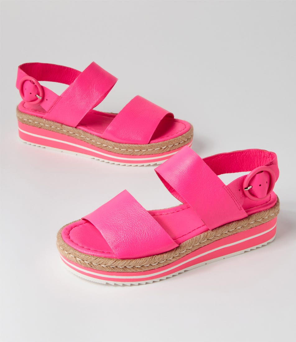 DJANGO & JULIETTE ATHA HOT PINK - Women Sandals - Collective Shoes